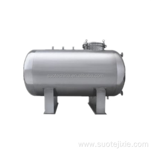 Horizontal type storage Water storage tank